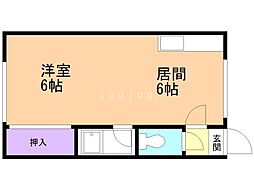 間取図画像 1DK