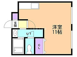 間取図画像 ワンルーム