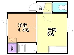 川沿中央ハイツＢ 2階/205