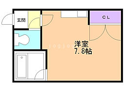 間取図画像 ワンルーム