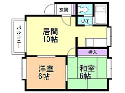 アスリート古林 2階/203