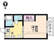 京都府京都市右京区嵯峨中又町（賃貸アパート1R・2階・21.06㎡） その2