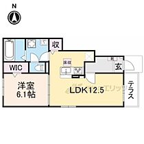 ジェルメ園部III 101 ｜ 京都府南丹市園部町横田４号（賃貸アパート1LDK・1階・44.70㎡） その2