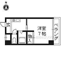 第7レジデンス春田 711 ｜ 京都府京都市西京区大枝沓掛町（賃貸マンション1K・地下1階・21.87㎡） その2