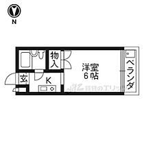 京都府京都市右京区梅津徳丸町（賃貸マンション1K・2階・18.00㎡） その2