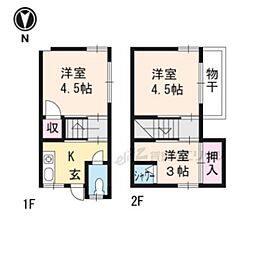 常盤下田町6-3-2貸家