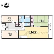 京都府亀岡市千代川町小川2丁目（賃貸マンション3LDK・3階・65.95㎡） その2