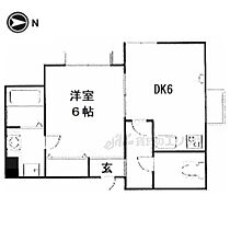 レジアスII 208 ｜ 京都府亀岡市追分町八ノ坪（賃貸マンション1LDK・1階・40.00㎡） その2