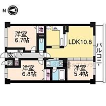 ｉ．Ｈｏｕｓｅ02 405 ｜ 京都府京都市右京区常盤仲之町（賃貸マンション3LDK・4階・70.40㎡） その2