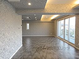 京都地下鉄東西線 太秦天神川駅 徒歩5分の賃貸マンション 5階1LDKのリビング/ダイニング