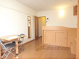 レオパレスウエスタン 1階1Kのリビング/ダイニング