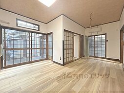 京福電気鉄道北野線 御室仁和寺駅 徒歩3分の賃貸アパート 1階4DKのリビング/ダイニング