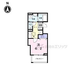 レジデンス 藤ケ森 1LDKの間取図画像