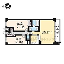 i.House02 2LDKの間取図画像