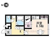 滋賀県蒲生郡日野町松尾（賃貸アパート1K・1階・23.18㎡） その2