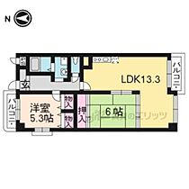 滋賀県大津市萱野浦（賃貸マンション2LDK・2階・60.47㎡） その2