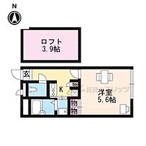 滋賀県大津市唐崎（賃貸アパート1K・1階・20.28㎡） その2