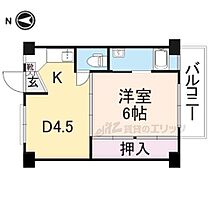 ビレッジハウス加田2号棟 403 ｜ 滋賀県長浜市加田町（賃貸マンション1DK・4階・28.98㎡） その2