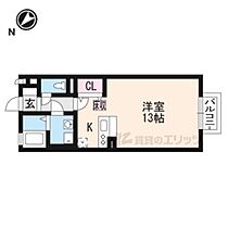 シャルマン 105 ｜ 滋賀県守山市岡町（賃貸アパート1R・1階・33.61㎡） その1