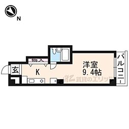 ドエルコトブキ ワンルームの間取図画像