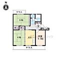 びわ湖美空団地17号棟3階4.6万円