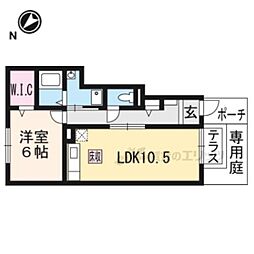 ウィニング 1LDKの間取図画像