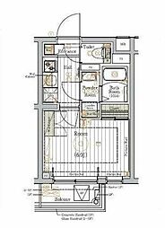 リライア登戸ＥＡＳＴ　ＳＩＤＥ 1階1Kの間取り
