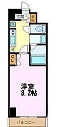 グリーンヴェヴェイ向ヶ丘 1Kの間取図画像
