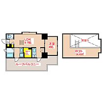 ＬＡＮＤＭＡＲＫ城西本通り  ｜ 鹿児島県鹿児島市西田2丁目16番地11（賃貸マンション1LDK・10階・48.56㎡） その2