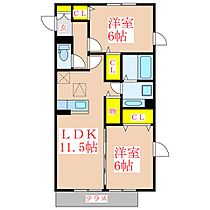 Ｐｅｎｎｙ　Ｌａｎｅ　Ｂ棟  ｜ 鹿児島県鹿児島市原良5丁目7番地14（賃貸アパート2LDK・1階・55.34㎡） その2