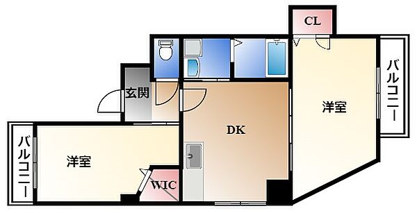 ワンコレクト神田 ｜愛知県名古屋市千種区神田町(賃貸マンション2DK・2階・45.00㎡)の写真 その2