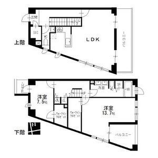 御棚町Hills ｜愛知県名古屋市千種区御棚町2丁目(賃貸マンション2LDK・4階・112.78㎡)の写真 その2