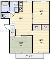 エクセレントメゾンプレ 221 ｜ 徳島県徳島市南矢三町3丁目（賃貸アパート3LDK・2階・55.00㎡） その2