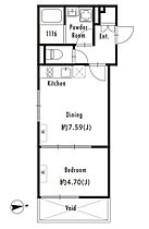 東京都新宿区大久保２丁目17-46（賃貸マンション1DK・2階・30.33㎡） その2