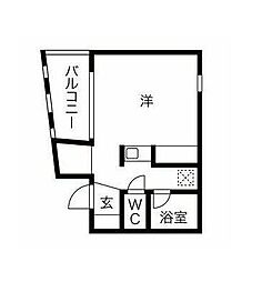 間取図画像 ワンルーム