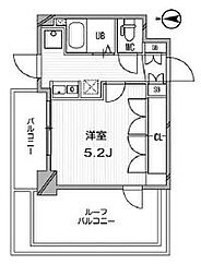 スペーシア高円寺1 1Kの間取図画像