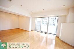 パシフィックロイヤルコートみなとみらいオーシャンタワー 16階ワンルームのリビング/ダイニング