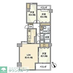 間取図画像 3LDK