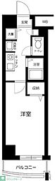 AzaleaHouse練馬 1Kの間取図画像