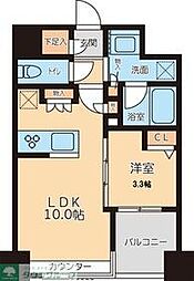 グランカーサ文京千石 4階1LDKの間取り
