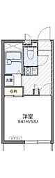 スペーシア東池袋 1Kの間取図画像