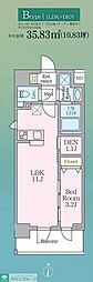 ルフォンリヴェント板橋西台 1LDKの間取図画像