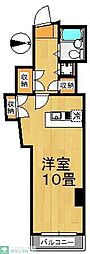 ロイヤル大山 1Kの間取図画像