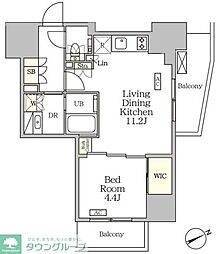 JR京浜東北・根岸線 大森駅 徒歩2分の賃貸マンション 5階1LDKの間取り