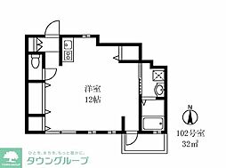 間取図画像 ワンルーム