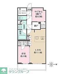 間取図画像 1SLDK