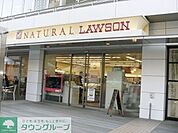 ナチュラルローソン 徒歩7分。コンビニ 520m