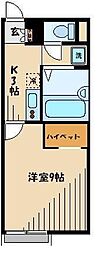 間取図画像 1K