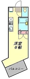 間取図画像 1K
