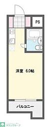 TOP川越4 ワンルームの間取図画像